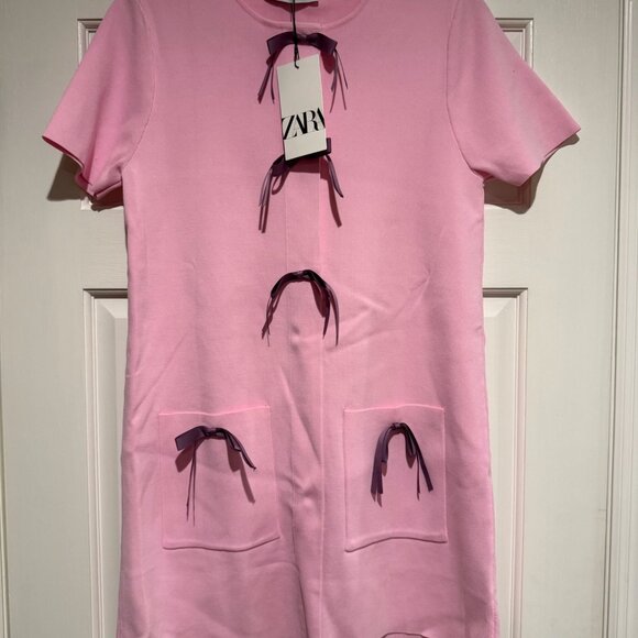 NWT Zara Mini Shift Dress - Picture 1 of 6